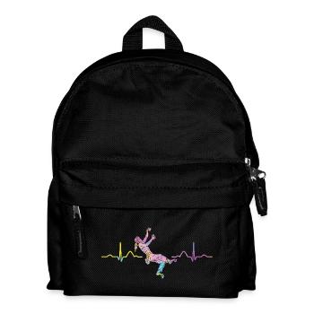 Boulderer heartbeat Bouldering Bouldering - Kids' Backpack - black - Front