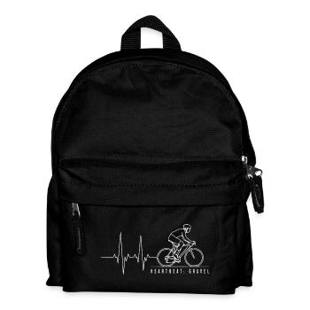 Heartbeat Gravel Bike - Kinder Rucksack - Schwarz - Vorne