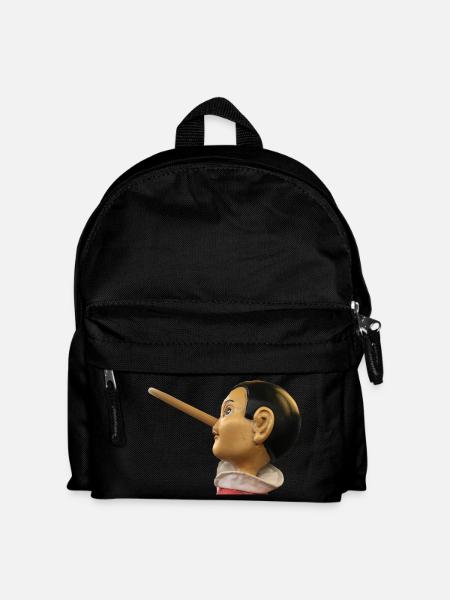 Pinocchio - Kinder Rucksack - Schwarz
