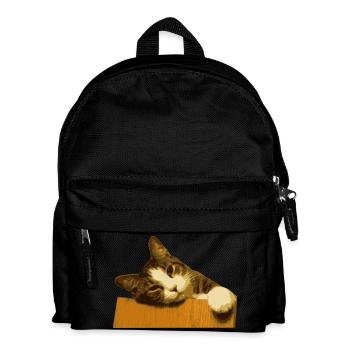 CAT COLLECTION 2017 - Kids' Backpack - black - Front