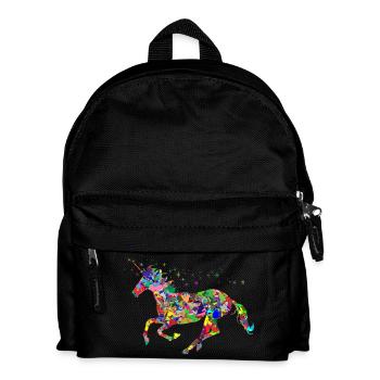 einhorn51 - Kids' Backpack - black - Front