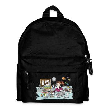 Climbing is a passion - climbing t-shirt - Kids' Backpack - black - Front