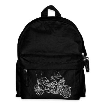 Trike Bike - Kinder Rucksack - Schwarz - Vorne
