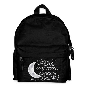 Love you to the moon and back - Kids' Backpack - black - Front