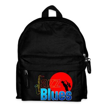 AMATEURS DE JAZZ BLUES - Sac à dos Enfant - noir - Devant