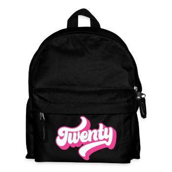 Twenty 20th Birthday For Women 20 Years Old - Kids' Backpack - black - Front