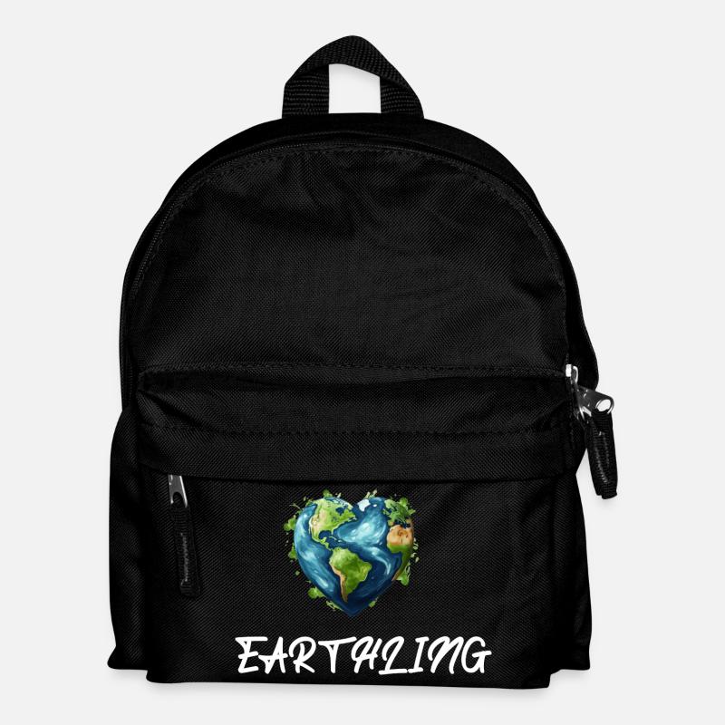 Citoyen terrien du monde - Sac à dos Enfant - noir