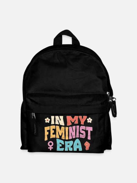 In my feminist era - Kinder Rucksack - Schwarz
