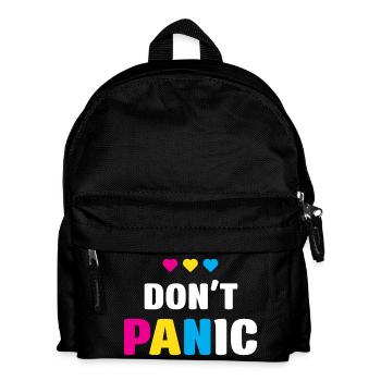 LGBT Pride Month - Keine Panik - Kinder Rucksack - Schwarz - Vorne