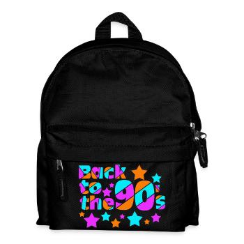 Fête des années 90 , Soirée à thème , Années 90 retour à (25) - Sac à dos Enfant - noir - Devant