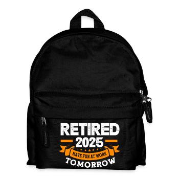Pension 2025 Retirement 2025 Pensioner Pensioner Pensioner - Kids' Backpack - black - Front