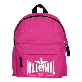 Millennial Star – Generation Y - Kids' Backpack - fuchsia - Front