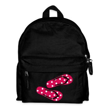 Babouches Toadstool Tongs Points Dots Été - Sac à dos Enfant - noir - Devant