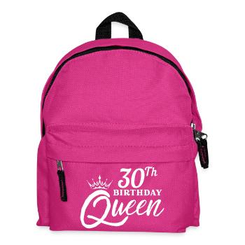 30th birthday - Kids' Backpack - fuchsia - Front