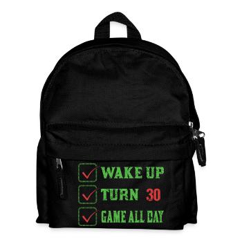 Wake Up to 30: Play All Day - Kids' Backpack - black - Front