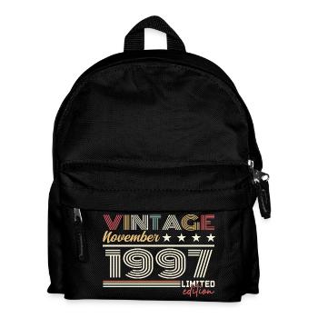 Novembre 1997 - Sac à dos Enfant - noir - Devant
