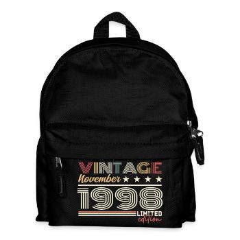 November 1998 - Kids' Backpack - black - Front