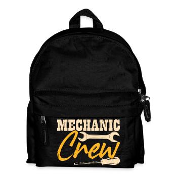 Mécanicien automobile Mécatronicien Technicien Tournevis Cadeau - Sac à dos Enfant - noir - Devant