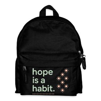 Sensibilisation à la santé mentale, - Sac à dos Enfant - noir - Devant