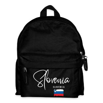 Fabriqué en Slovénie, fierté slovène - Sac à dos Enfant - noir - Devant