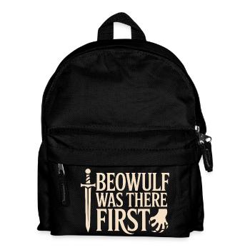 Alphabet runique anglais ancien - Sac à dos Enfant - noir - Devant