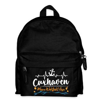 CUXHAVEN MEINE WOHLFÜHL OASE Lustiges - Sac à dos Enfant - noir - Devant