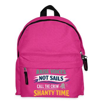 Communauté de musique folk Shanty Crew - Sac à dos Enfant - fuchsia - Devant