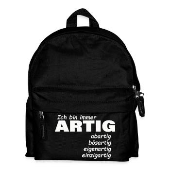 good - Kids' Backpack - black - Front