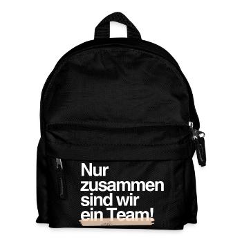Strong Together — Team Spirit Design - Kids' Backpack - black - Front