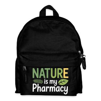 Zertifizierte Klinisch-Organische Pharmazeutische - Kinder Rucksack - Schwarz - Vorne