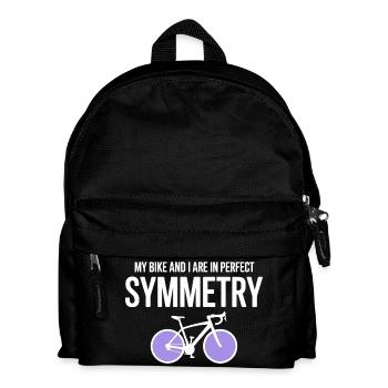 Professionnel de la symétrie parfaite du cyclisme artistique - Sac à dos Enfant - noir - Devant