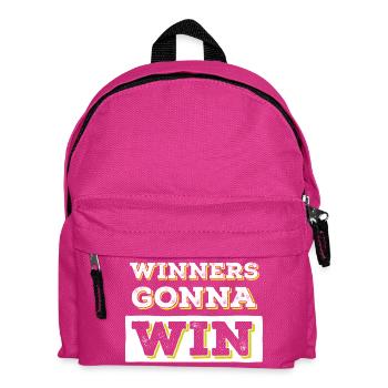 Les gagnants vont gagner la catégorie Typographie en gras - Sac à dos Enfant - fuchsia - Devant