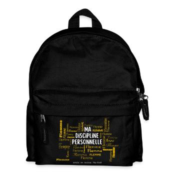 MA DISCIPLINE PERSONNELLE - Sac à dos Enfant - noir - Devant