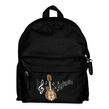 Partitions de mandoline Bluegrass Country Music - Sac à dos Enfant - noir - Devant