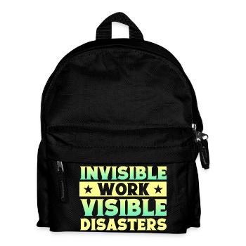 Musical Theatre Invisible Work Theater Gift - Kids' Backpack - black - Front