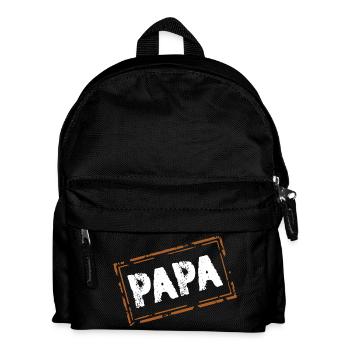 Papa - Sac à dos Enfant - noir - Devant