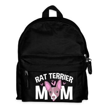 Rat Terrier - Sac à dos Enfant - noir - Devant