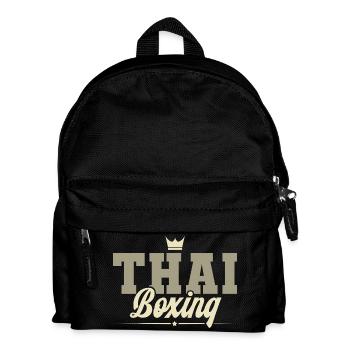 Thai boxing - Kids' Backpack - black - Front