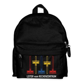 Rechenzentrum Design Gartengeräte Rechen Leiter - Kinder Rucksack - Schwarz - Vorne