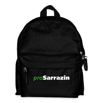 proSarrazin - Kinder Rucksack - Schwarz - Vorne