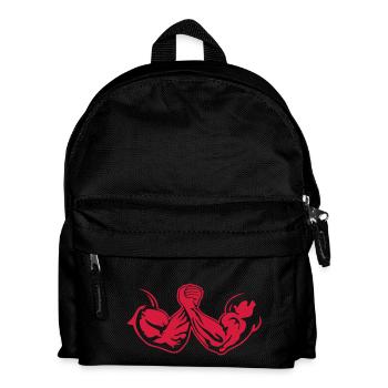 masterfitness_armdruecken_negativ - Sac à dos Enfant - noir - Devant