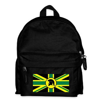 Skinhead Reggae UK - Kinder Rucksack - Schwarz - Vorne