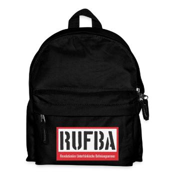RUFBA - Kinder Rucksack - Schwarz - Vorne