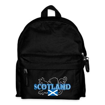 scotland - Kids' Backpack - black - Front