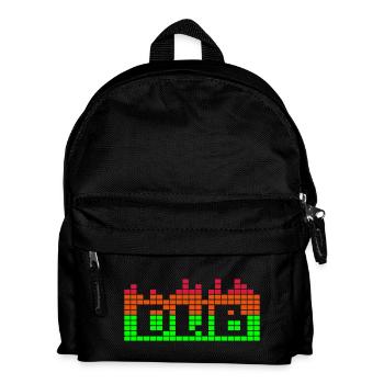 Create memories & T-Shirts dub music - Kids' Backpack - black - Front