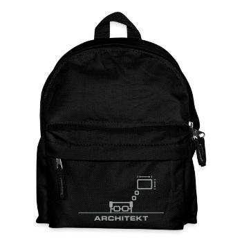 Architecte - Sac à dos Enfant - noir - Devant