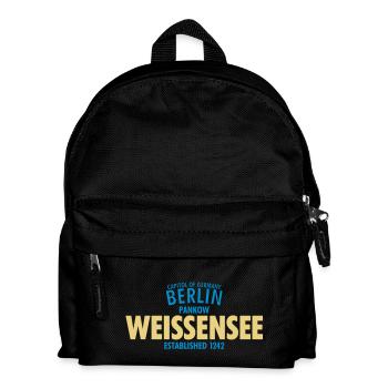 Capitol de l'Allemagne Berlin - Weissensee - Sac à dos Enfant - noir - Devant