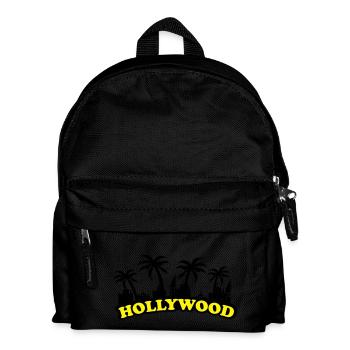 hollywood - Kinder Rucksack - Schwarz - Vorne