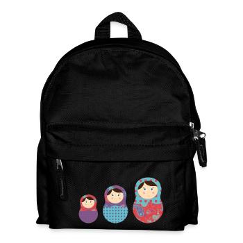 matriochkas - Sac à dos Enfant - noir - Devant