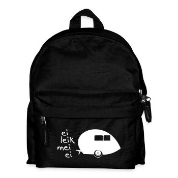 ei leik mei ei - Kinder Rucksack - Schwarz - Vorne